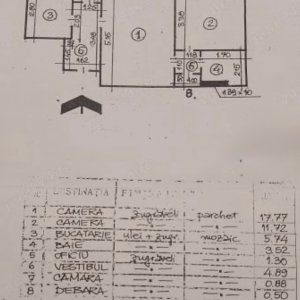 Apartament 2 camere Domenii | Balcon 7mp