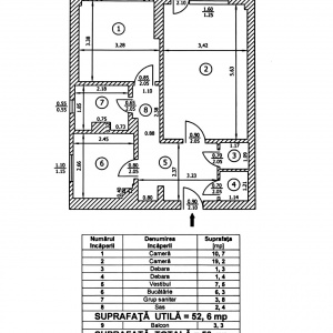 Apartament 2 camere Clucerului 