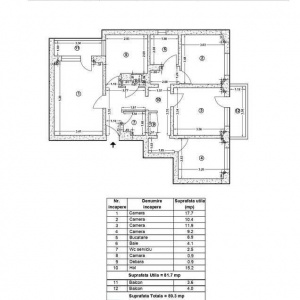 Apartament 4 camere Tineretului | Imobil 1982